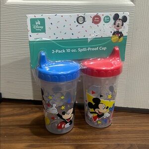 Mickey Mouse Disney Sippy Cups